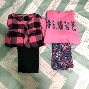 BUNDLE! Two little girls outfits 🌺